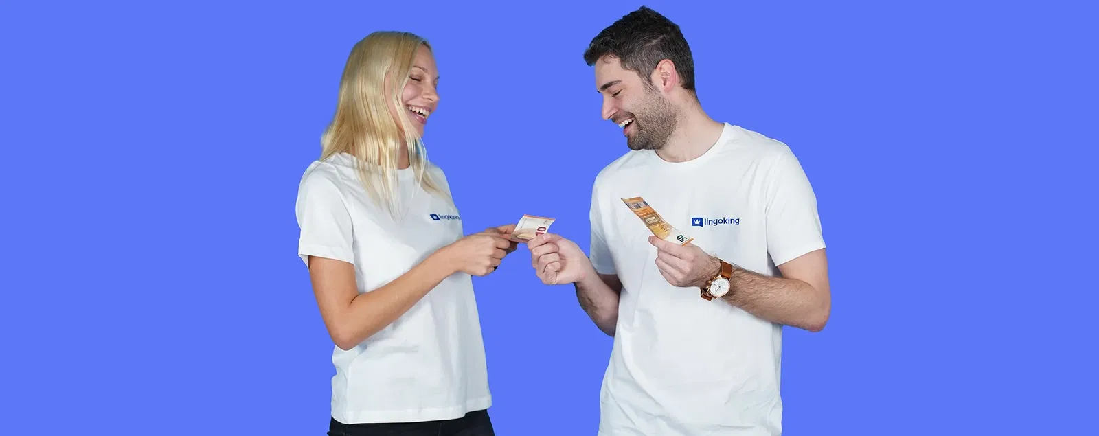 lingoking finance team counting money