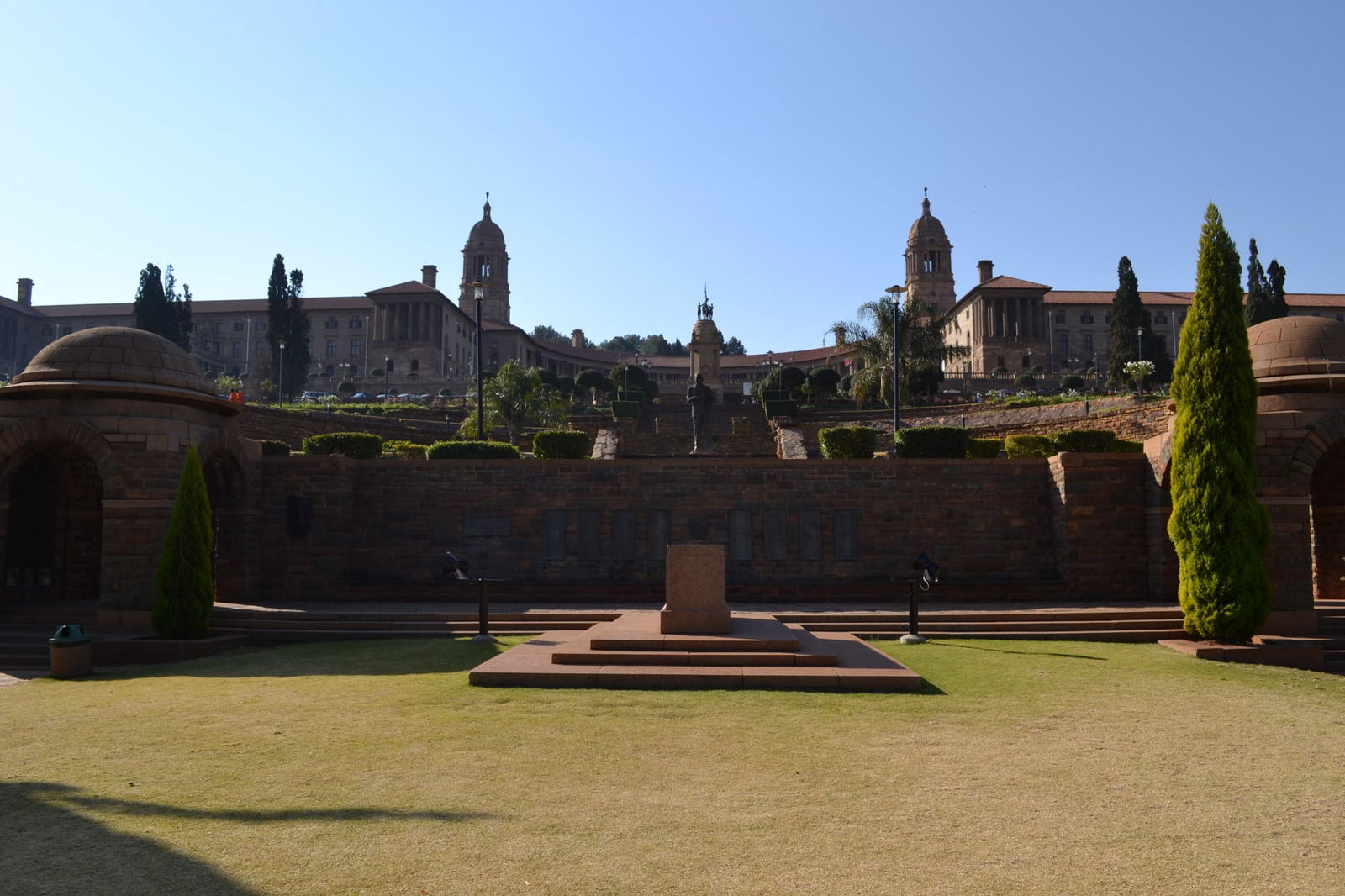 The Union Buildings (Afrikaans: Uniegebou) form the official seat of the South African Government