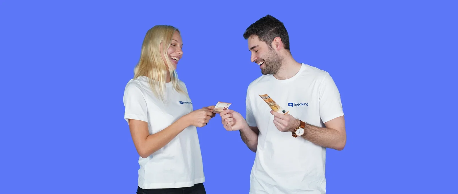 lingoking finance team counting money