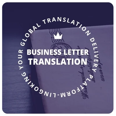 Translation of your business letters