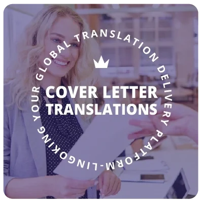 Bewerbungsschreiben übersetzen