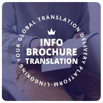 Translation of your information brochure