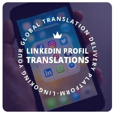 LinkedIn Profil übersetzen