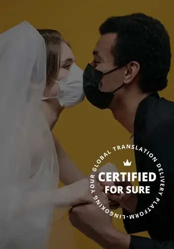 Have your marriage certificate translated