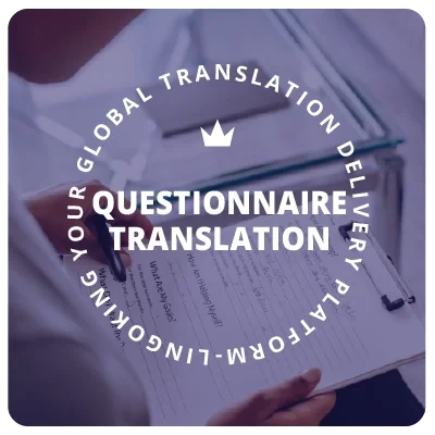 Fragebogen übersetzen