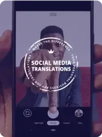 Socail Media Übersetzungen