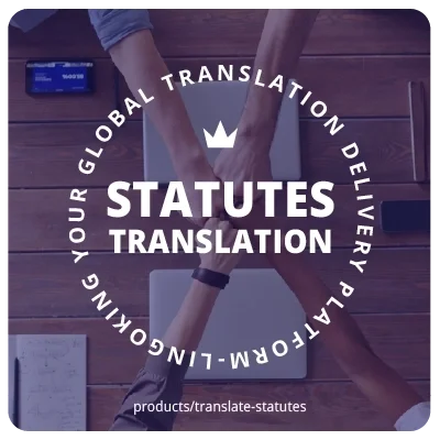 Satzung übersetzen