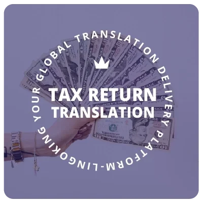 Tax return translation