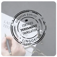 Testament translation