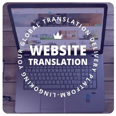 Website translation