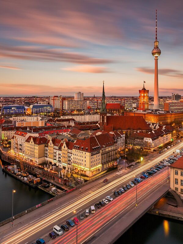 Sicht auf Berlin