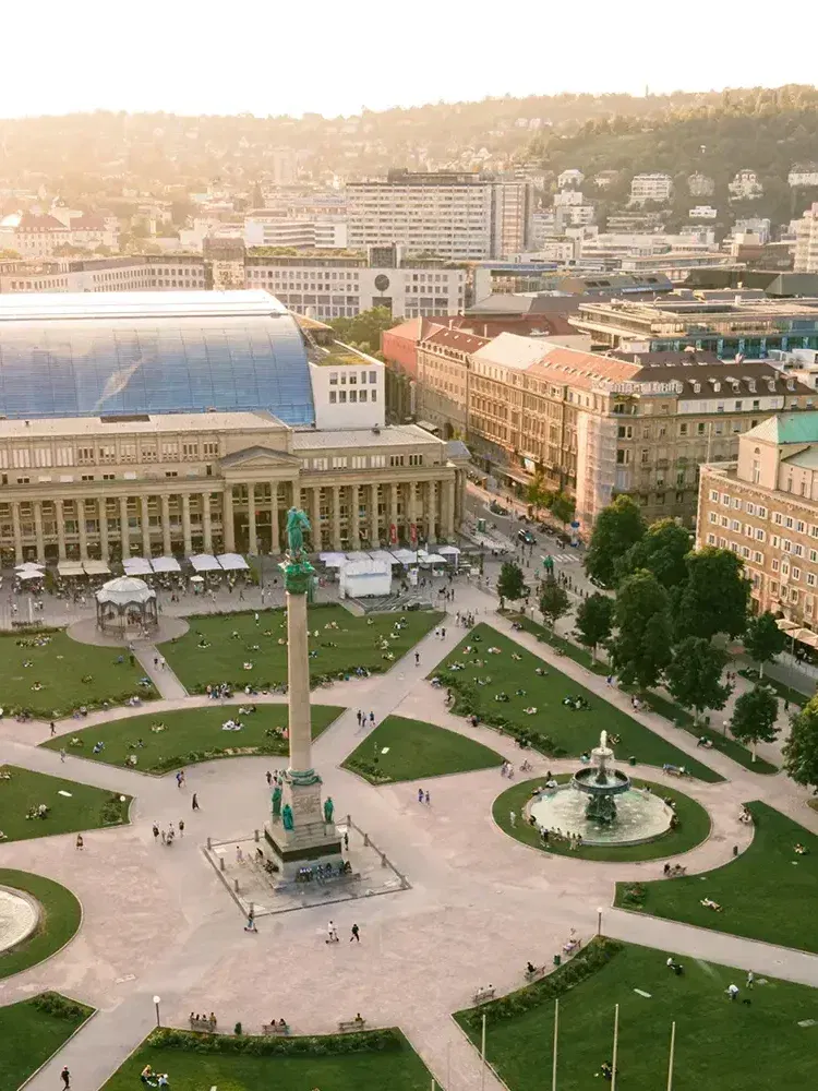 Stuttgart city centre