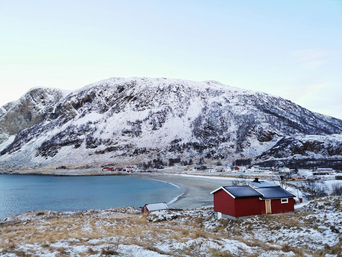 Island Kvaløya in Norway