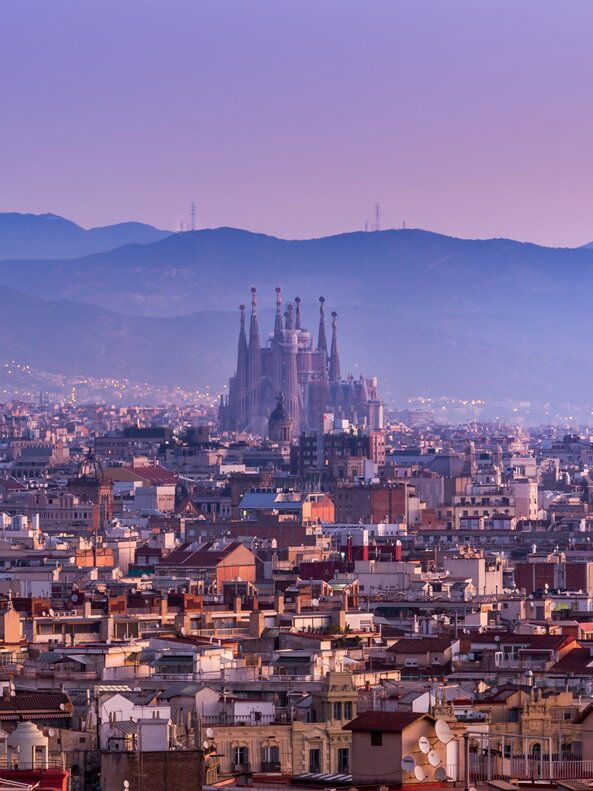 View over Barcelona