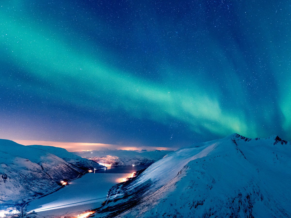Northern lights in Norway