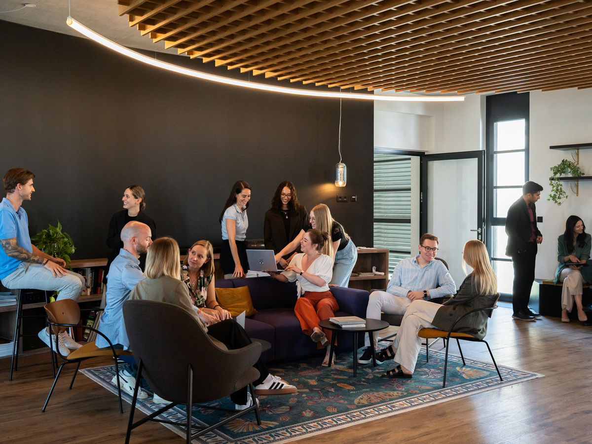 lingoking employees in the office