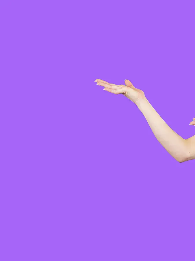 lingoking employee holding two stamps for certfied translations