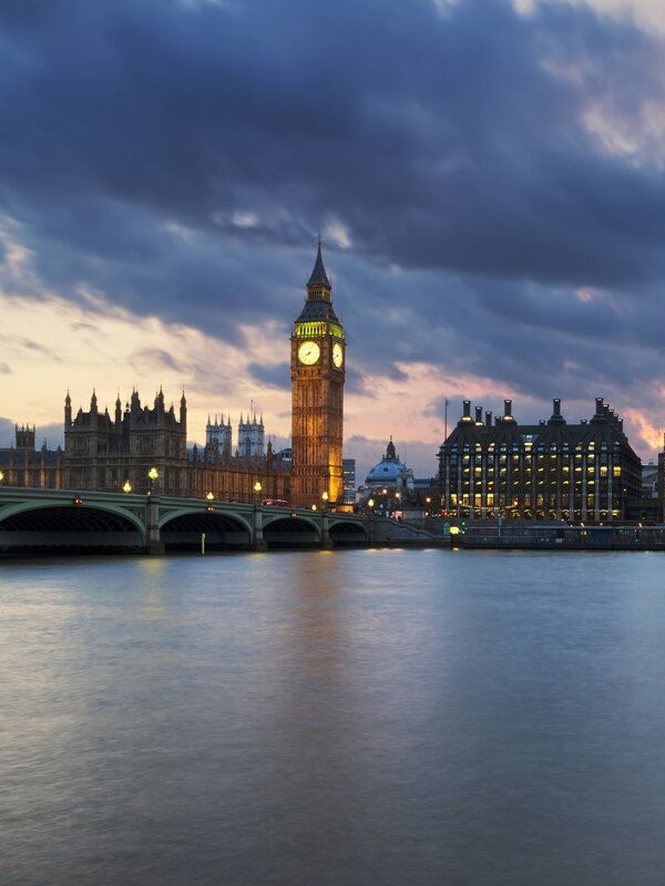 Skyline von London mit Big Ben