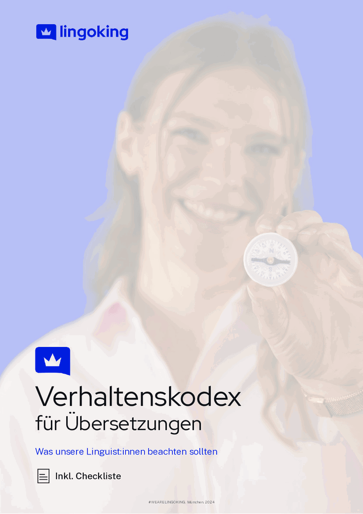 lingoking Verhaltenskodex für Übersetzer:innen